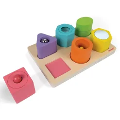 Janod Puzzle De 6 Cubos Sensoriales Hot