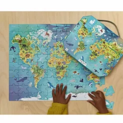Janod Puzzle Del Mundo: 100 Piezas Best