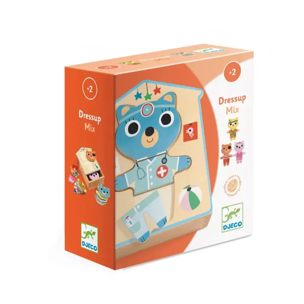 Djeco Puzzle Dressup Mix Store