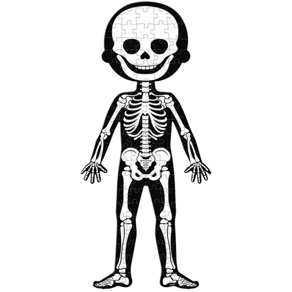 Janod Puzzle Educativo Cuerpo Humano Fashion