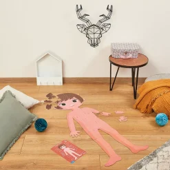 Janod Puzzle Educativo Cuerpo Humano Fashion