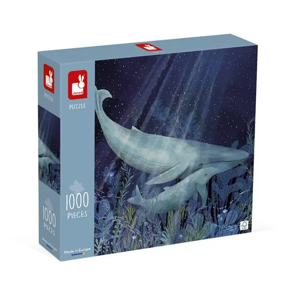 Janod Puzzle En Las Profundidades: 1000 Piezas Fashion