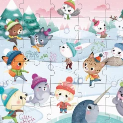 Janod Puzzle Fiesta En La Nieve: 36 Piezas Store