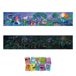 Hape Puzzle Fluorescente Bosque Magico Hot