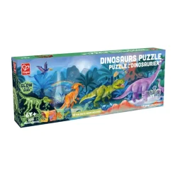 Hape Puzzle Fluorescente Dinosaurios New
