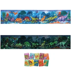 Hape Puzzle Fluorescente Dinosaurios New