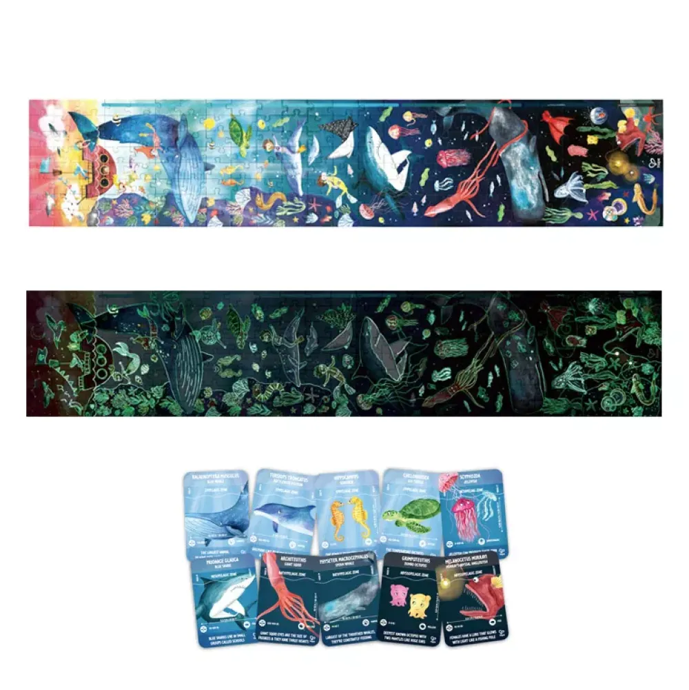 Hape Puzzle Fluorescente La Vida En El Oceano Outlet