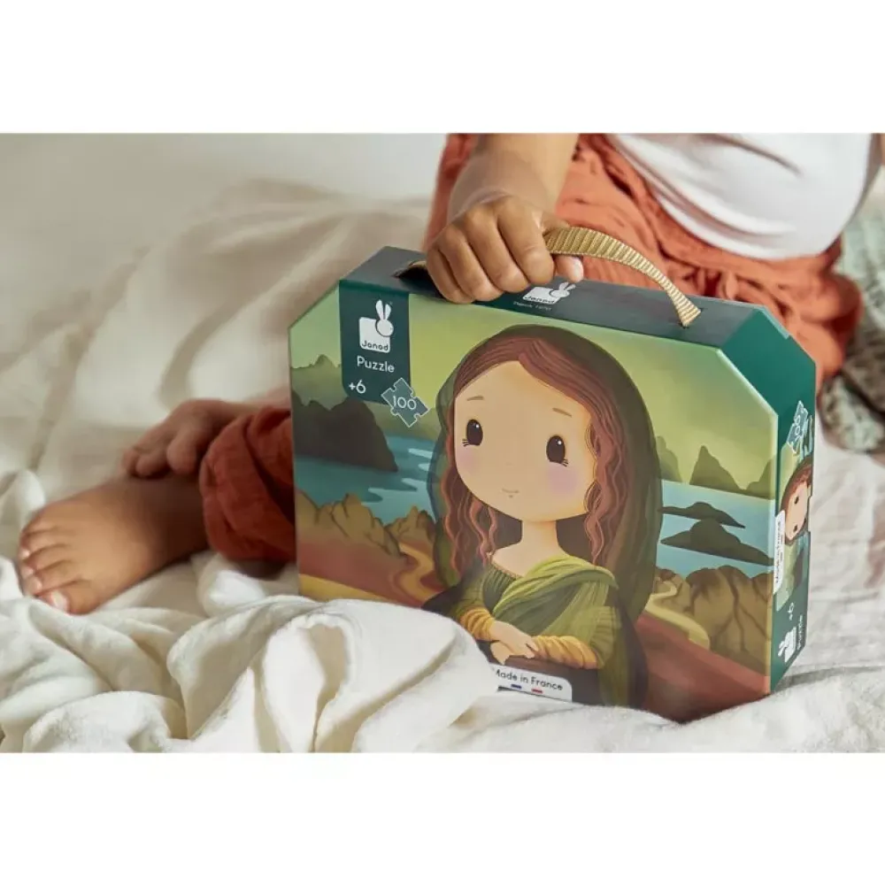 Janod Puzzle Inspired By Leonardo Da Vinci: 100 Piezas Best Sale