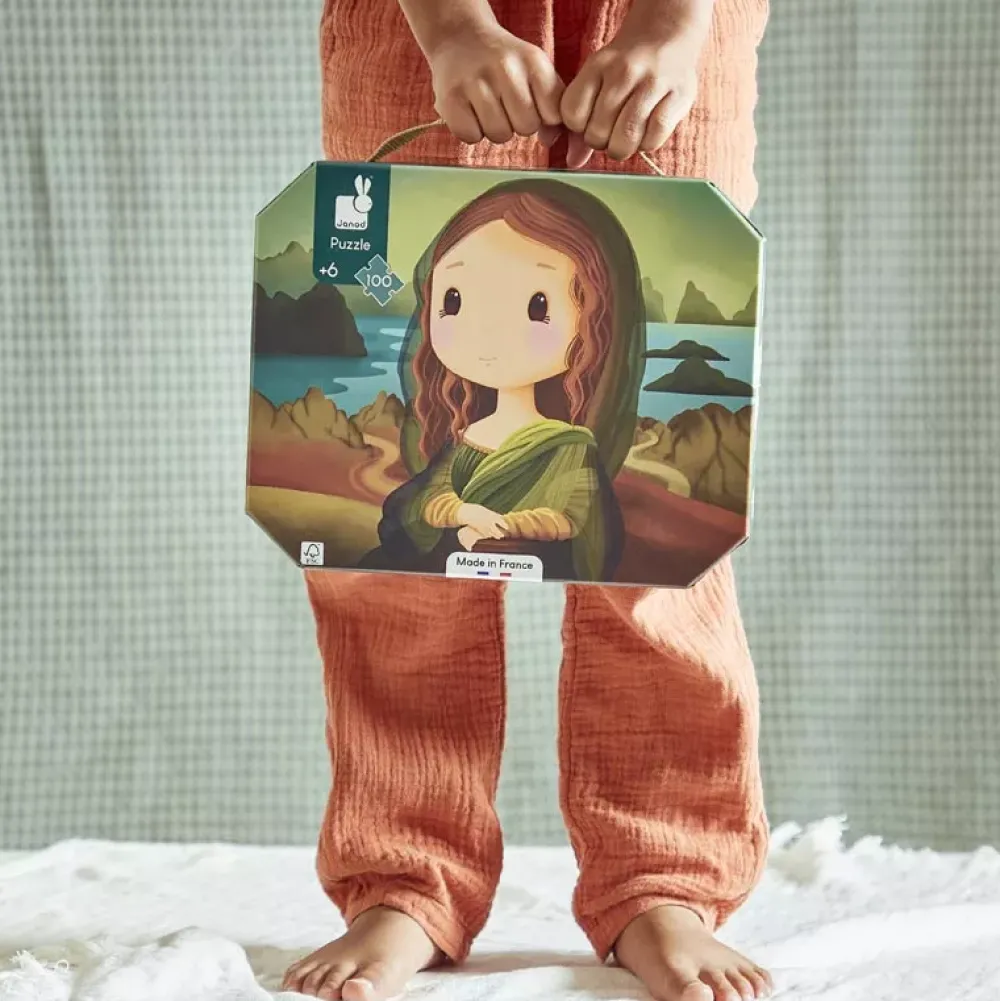 Janod Puzzle Inspired By Leonardo Da Vinci: 100 Piezas Best Sale