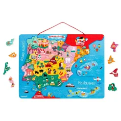 Janod Puzzle Magnetico De Espana Store