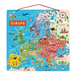 Janod Puzzle Magnetico Europa Fashion