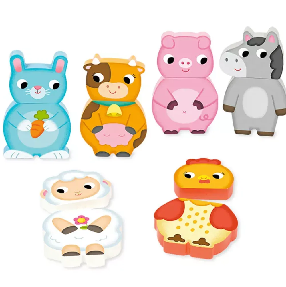 Goula Puzzle Magnetico Intercambiable Granja Flash Sale