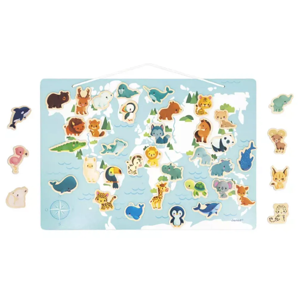 Janod Puzzle Magnetico Minikids Shop