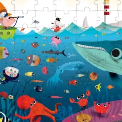 Janod Puzzle Mundo Submarino: 100 Piezas Hot