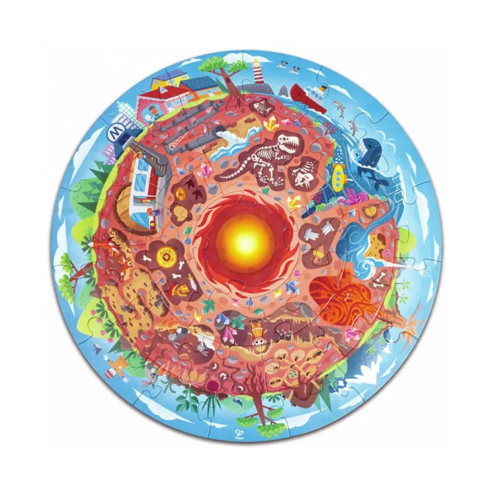 Hape Puzzle Mundo Subterraneo Flash Sale