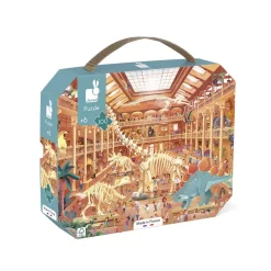 Janod Puzzle Museo De Historia Natural: 100 Piezas New