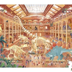 Janod Puzzle Museo De Historia Natural: 100 Piezas New