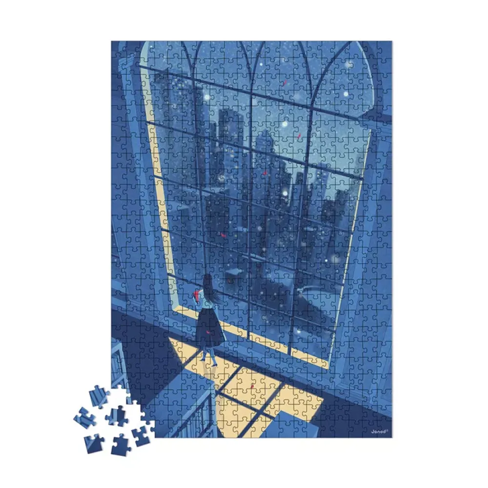 Janod Puzzle Noche Azul: 500 Piezas Cheap