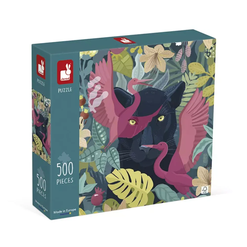 Janod Puzzle Pantera Mistica: 500 Piezas Hot