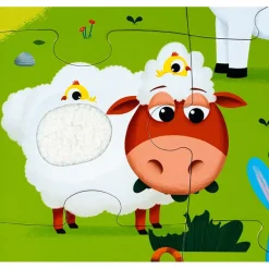 Janod Puzzle Tactil Gigante Animales De La Granja: 20 Piezas Best Sale