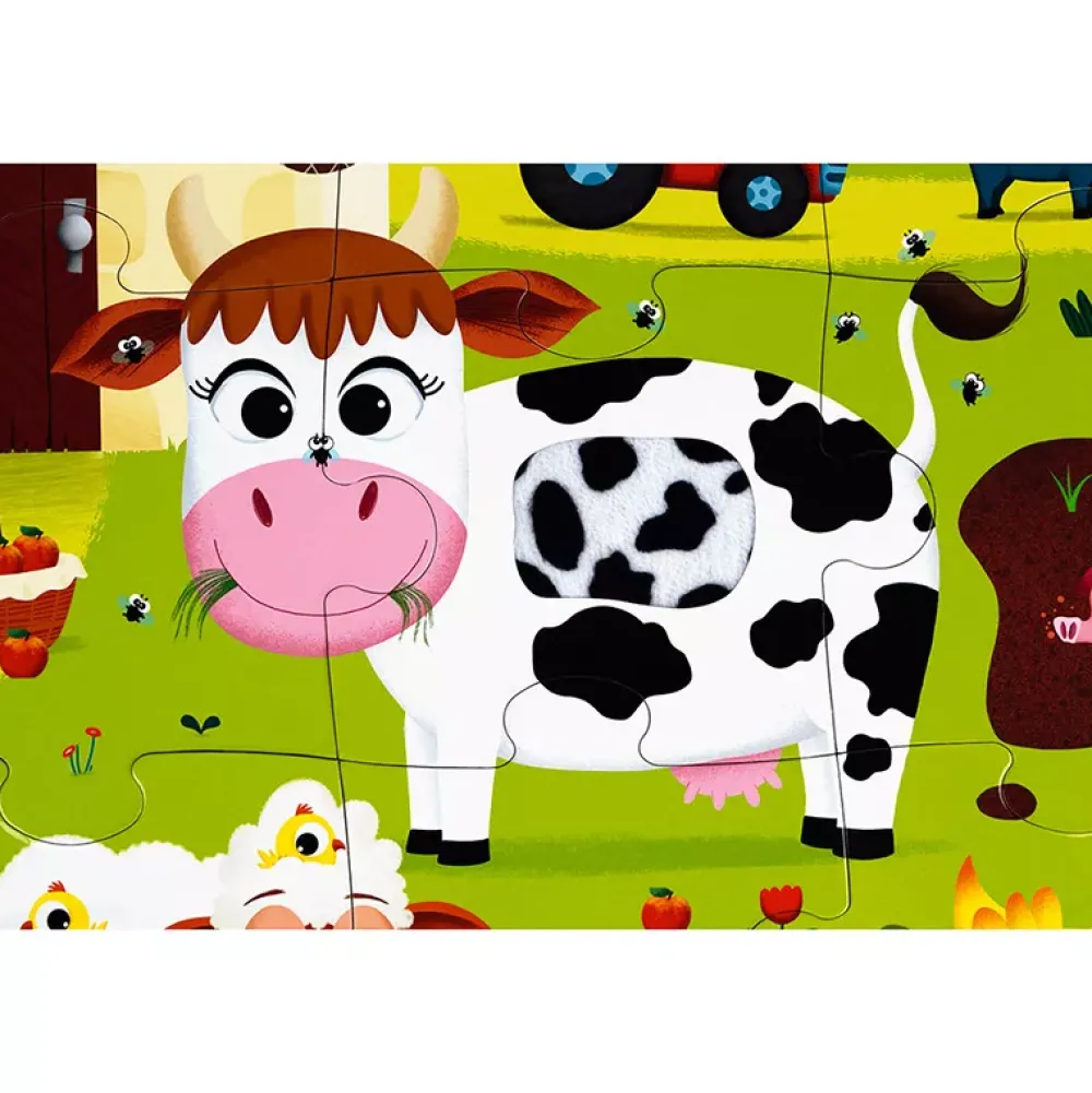 Janod Puzzle Tactil Gigante Animales De La Granja: 20 Piezas Best Sale