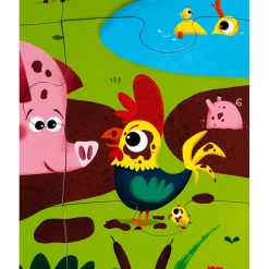 Janod Puzzle Tactil Gigante Animales De La Granja: 20 Piezas Best Sale