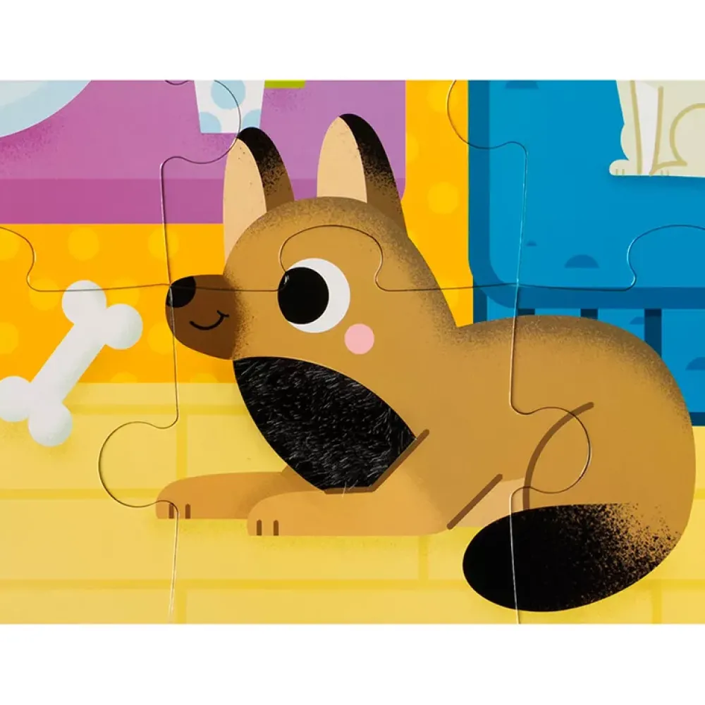 Janod Puzzle Tactil Gigante Animales Domesticos: 20 Piezas Online