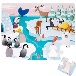 Janod Puzzle Tactil Gigante En El Hielo: 20 Piezas Cheap