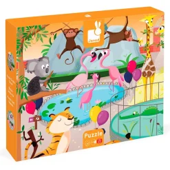 Janod Puzzle Tactil Gigante En El Zoo: 20 Piezas Best Sale