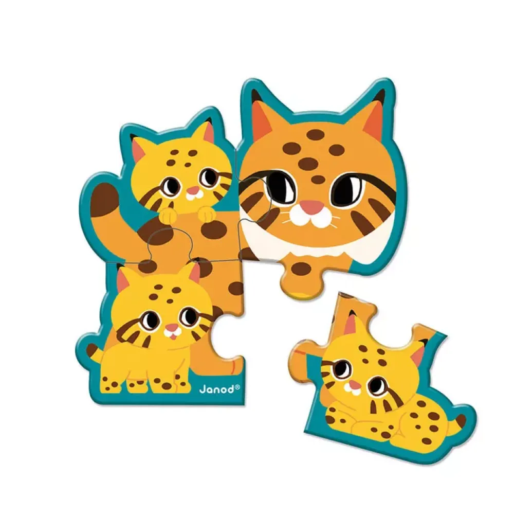 Janod Puzzles Evolutivos Animales Coleccion Wwf® Hot