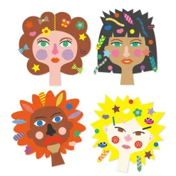 Djeco Recorta Y Crea Con Pegatinas: Peluqueria Best