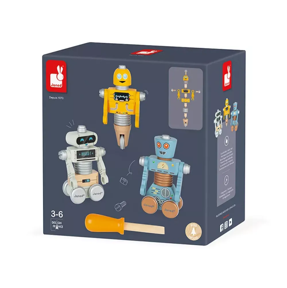 Janod Robots Brico Kids Outlet