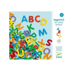 Djeco Set De 83 Letras Magneticas Fashion
