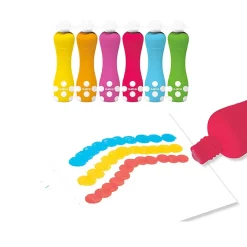 Djeco Set De 6 Marcadores De Espuma Shop
