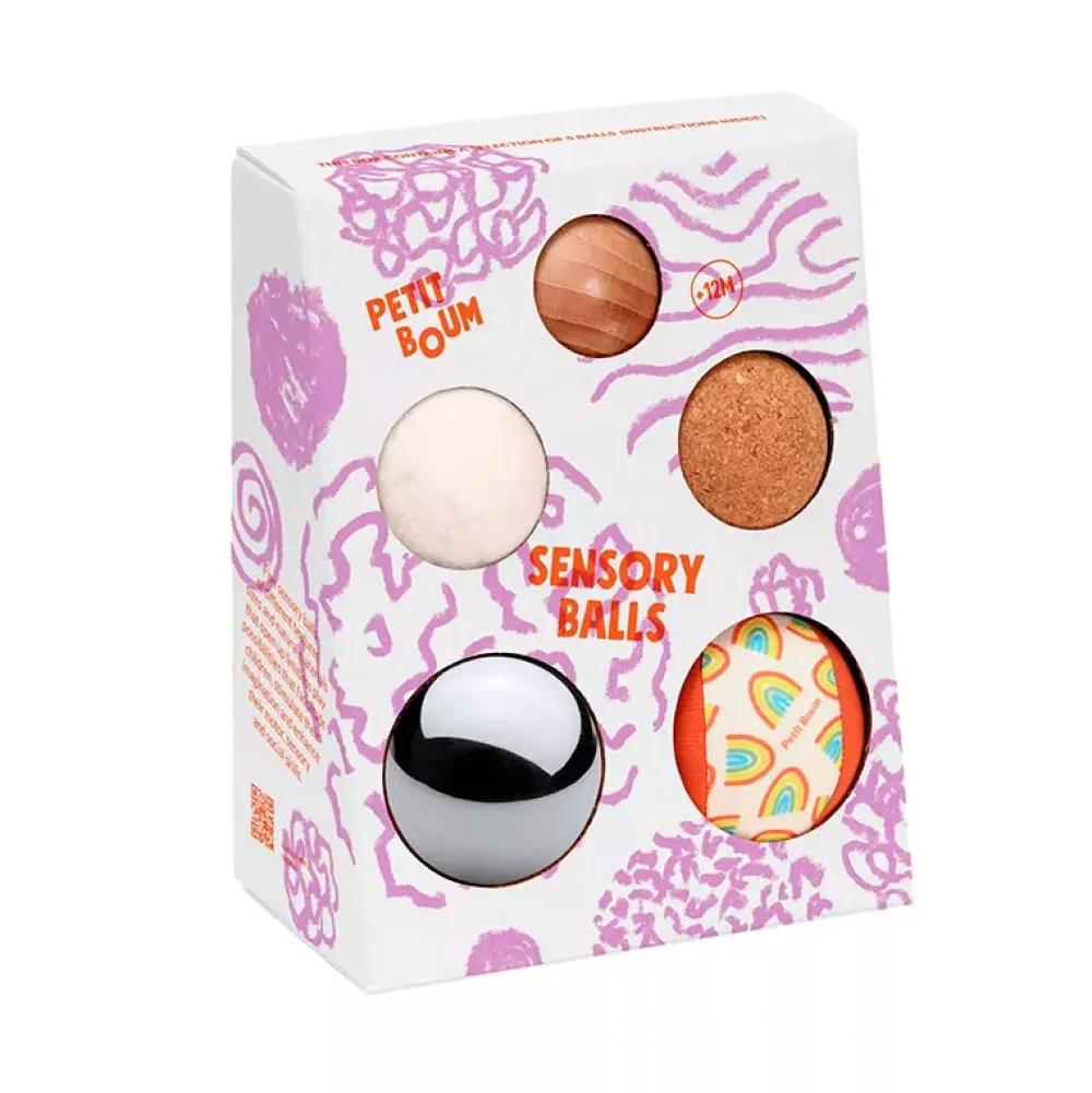 Petit Boum Set De 5 Pelotas Sensoriales Clearance