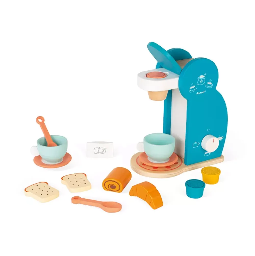 Janod Set Desayuno Con Cafetera Shop