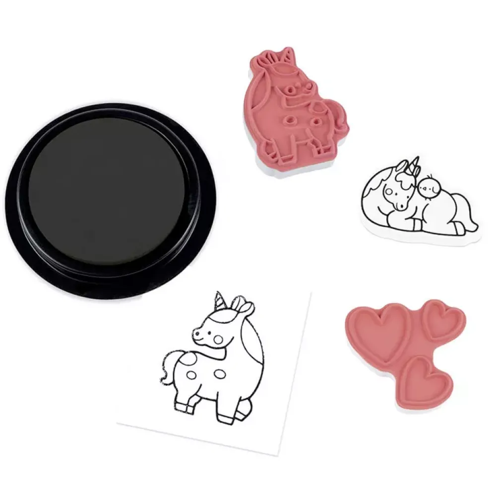 Janod Stampinoo Set De 15 Tampones Unicornios Cheap