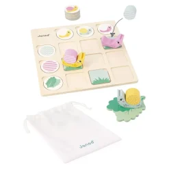 Janod Tablero De Doble Entrada: Caracoles Shop