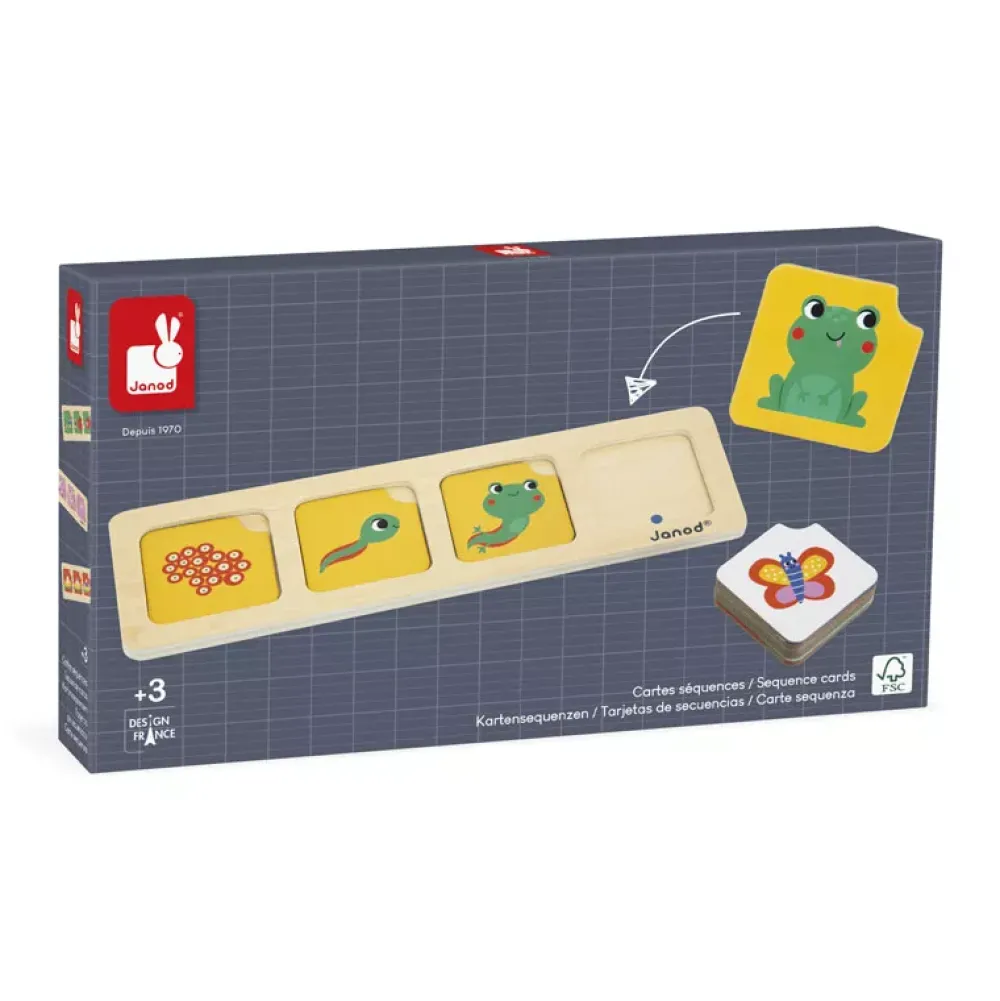 Janod Tarjetas De Secuencias: El Jardin Store