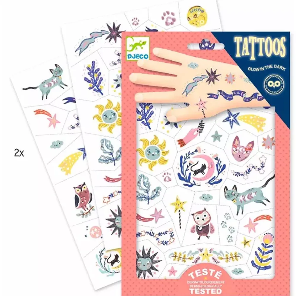 Djeco Tatuajes Fluorescentes Dulces Suenos Best