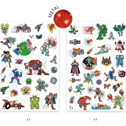Djeco Tatuajes Heroes Y Villanos Clearance