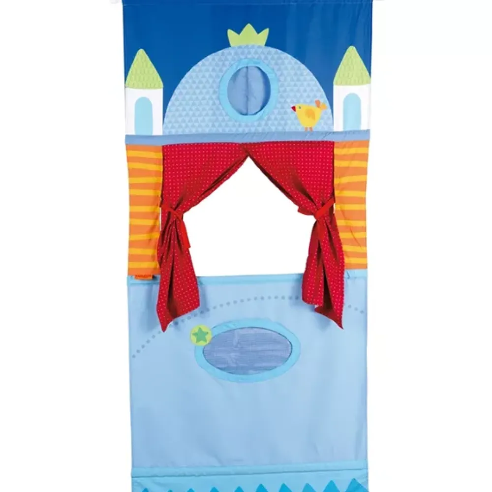 Haba Teatro De Tela Para Puerta Discount