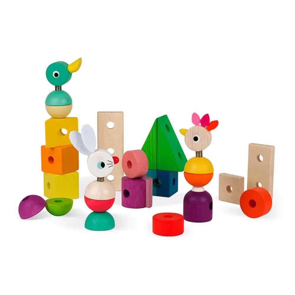 Janod Tren Gigante Multicolor Zigolos Cheap