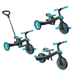 Globber Trike Explorer 4 En 1 Azul Clearance