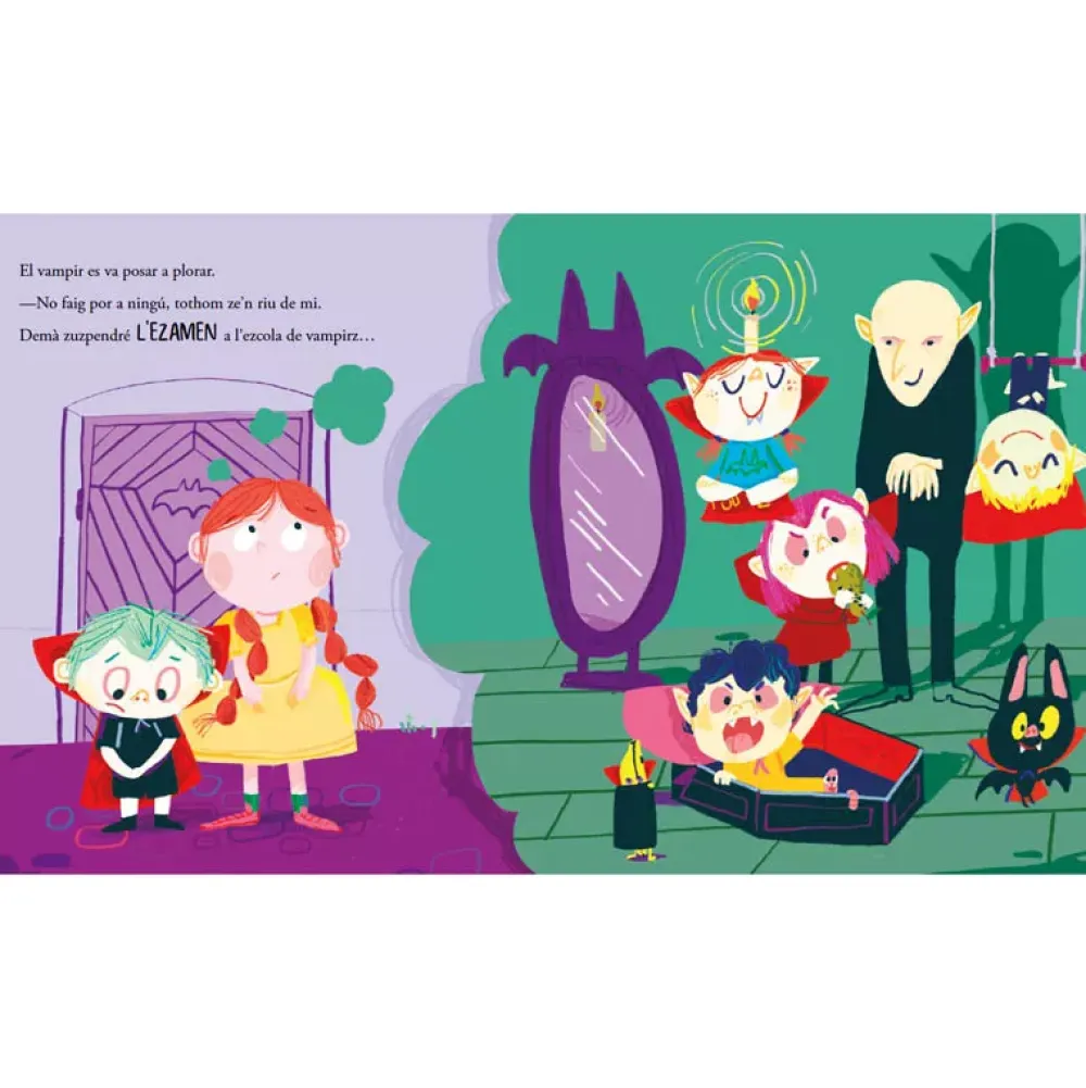 Cuentos y Libros Infantiles Un Vampir Perilloz Cheap