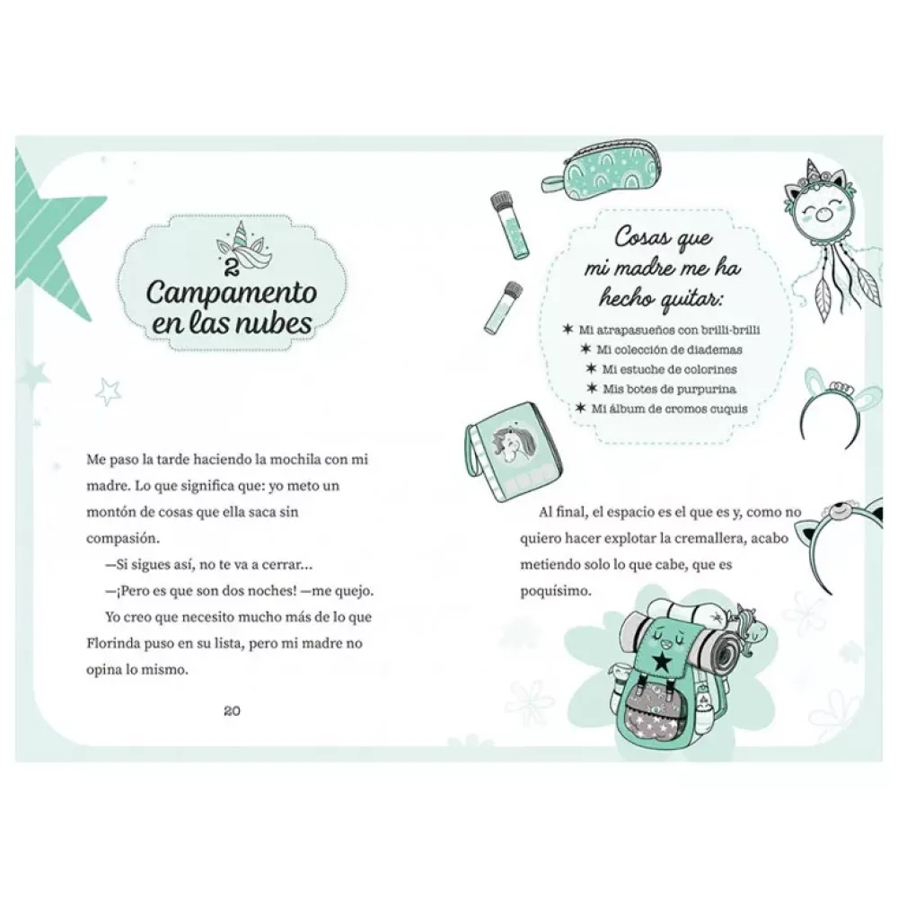 Cuentos y Libros Infantiles Unicornia 5 Un Campamento En Las Nubes Clearance