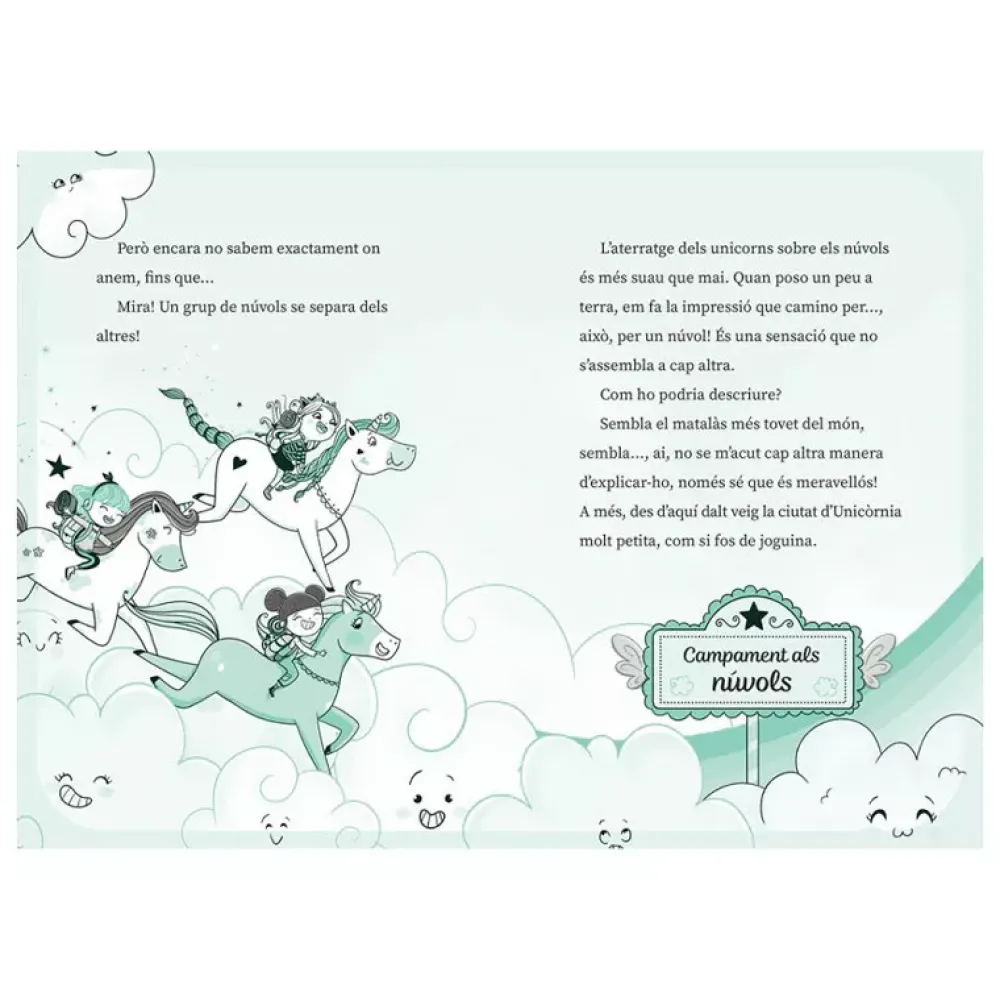 Cuentos y Libros Infantiles Unicornia 5 Uns Campaments Als Nuvols Store