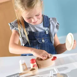 Hape Utensilios De Madera Para Cocinita Flash Sale