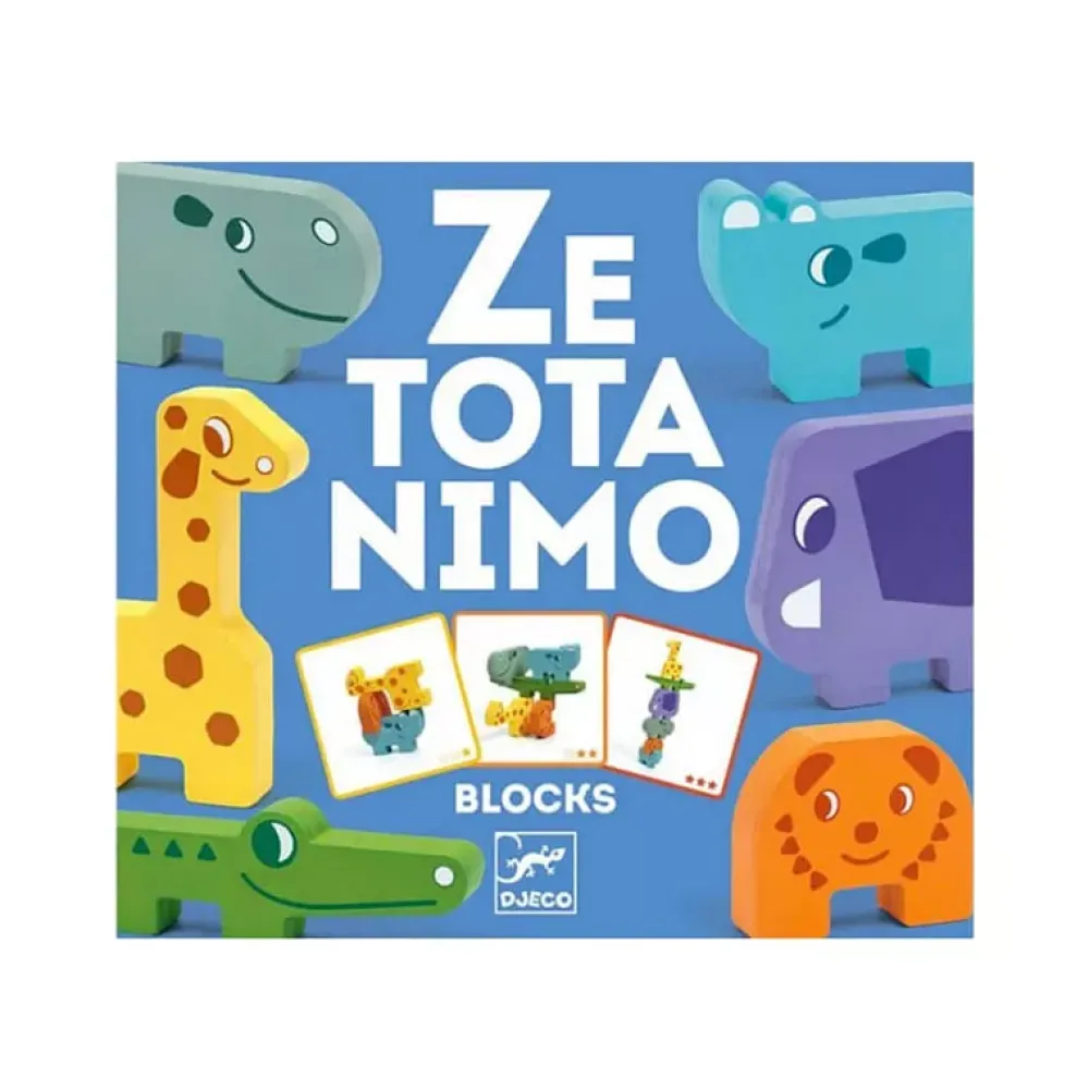 Djeco Ze Totanimo Blocks Hot